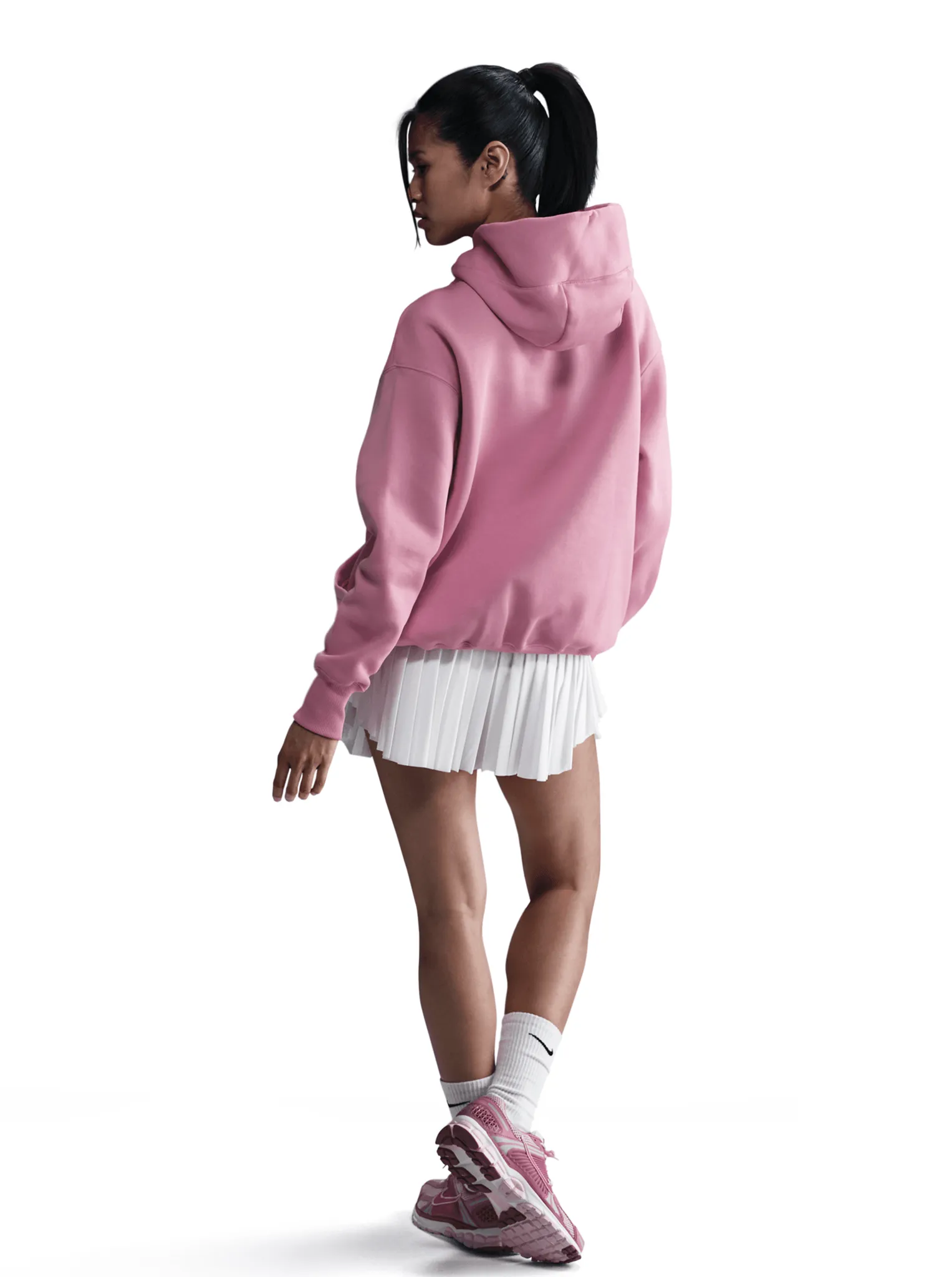Fluffy look Phoenix Fleece Oversized Pullover Hoodie
