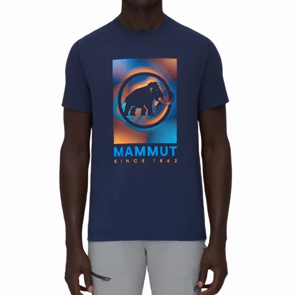 Street Trendy Modern Casual Mammut Trovat Mammut T-Shirt Men