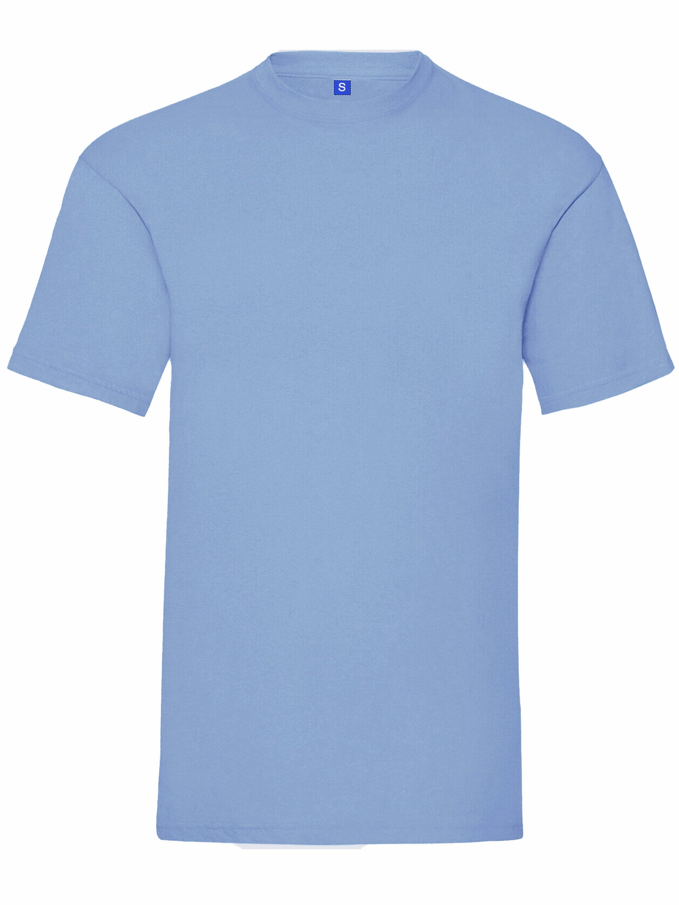 Kruze | Mens Crew Neck T-Shirt (5 Pack) - Multicolour Timeless Comfort