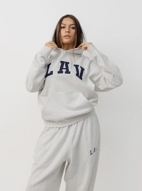 Applique Hoodie Quick Dry Fabric Anti Pill Technology