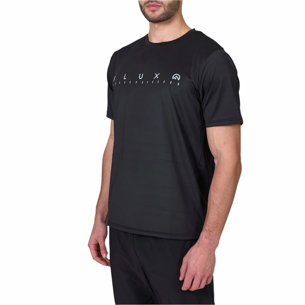 Comfortable Wear Flux Graphic Logo T-Shirt Men
