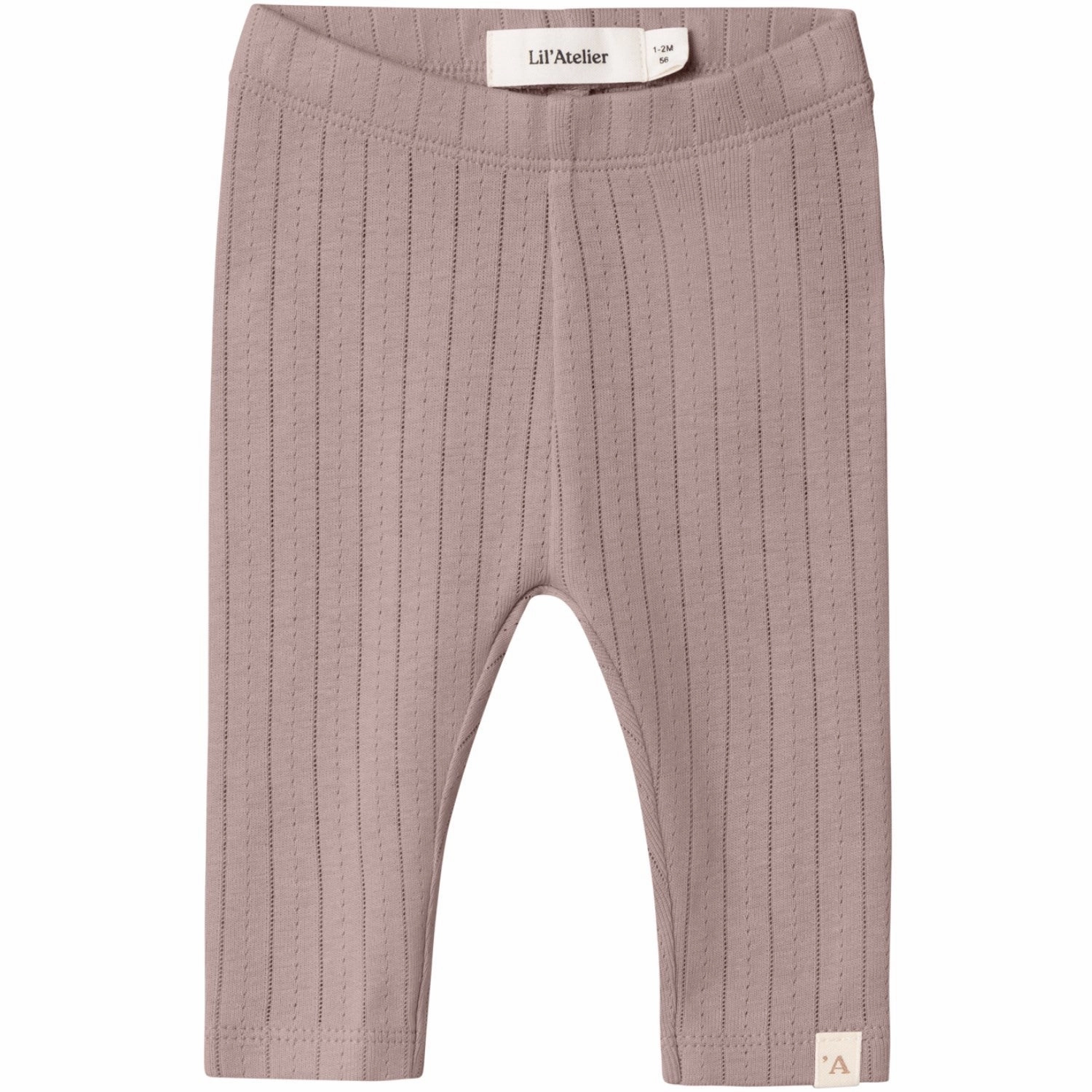 Lil'Atelier Fawn Rachel Nia Slim Leggings Reinforced Hemline