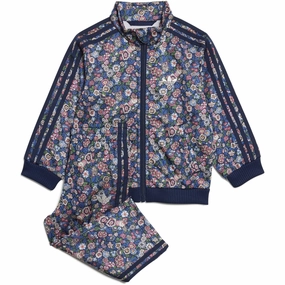 ThermalRegulating Core Layers snap closure adidas Originals Night Indigo/Multicolor Fb Tracksuit