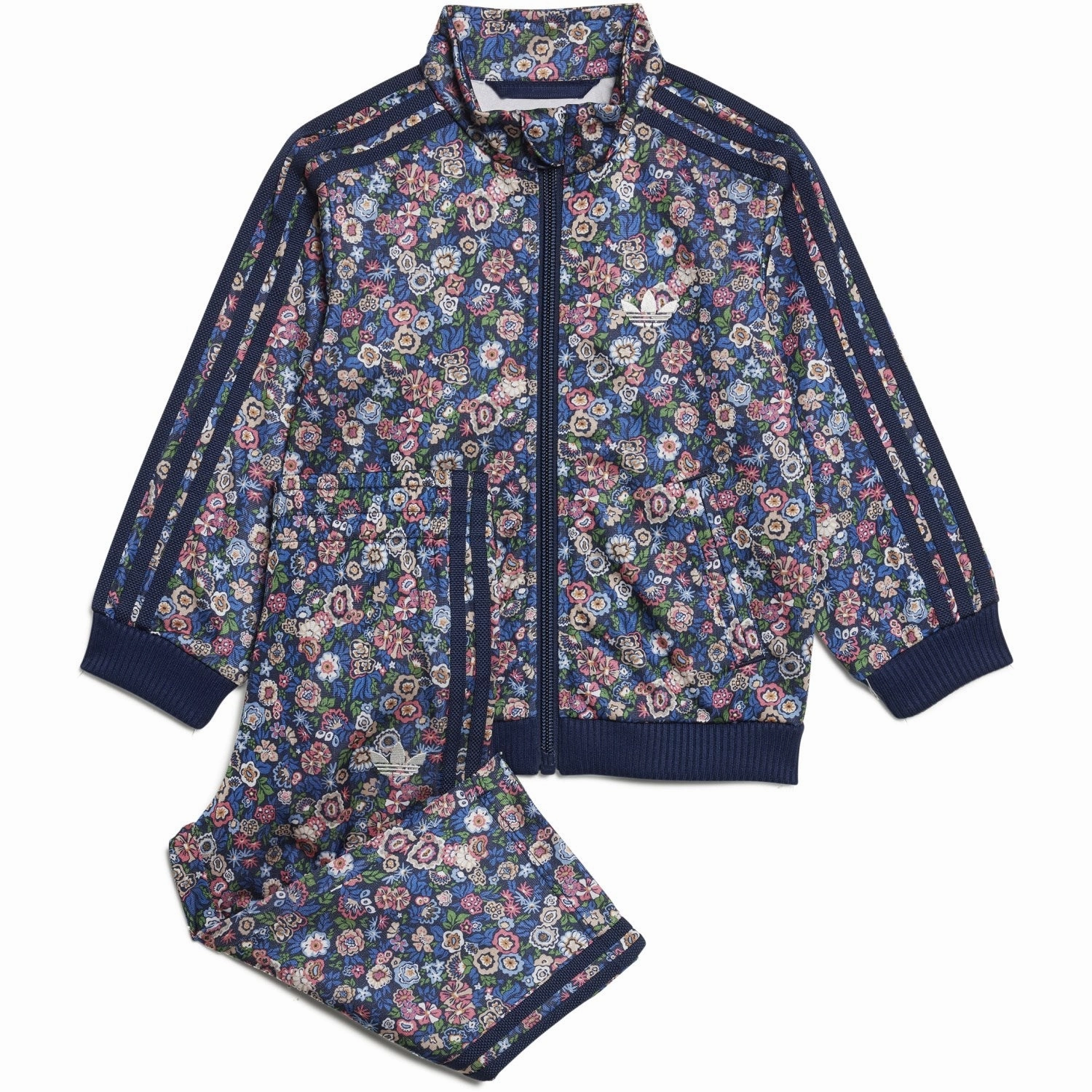 ThermalRegulating Core Layers snap closure adidas Originals Night Indigo/Multicolor Fb Tracksuit