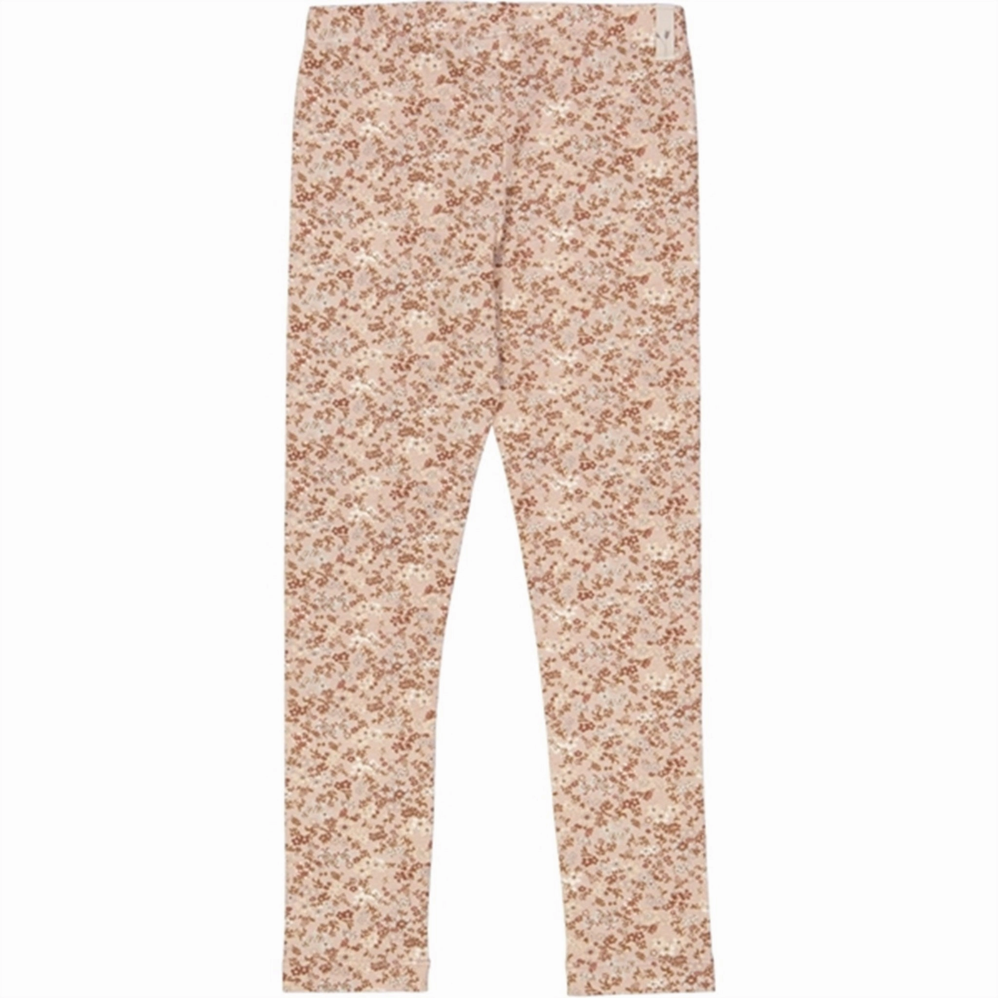 Outdoor Lover Anti Odor Weekend Trip Eco Friendly Wheat Pale Lilac Flowers Jersey Leggings