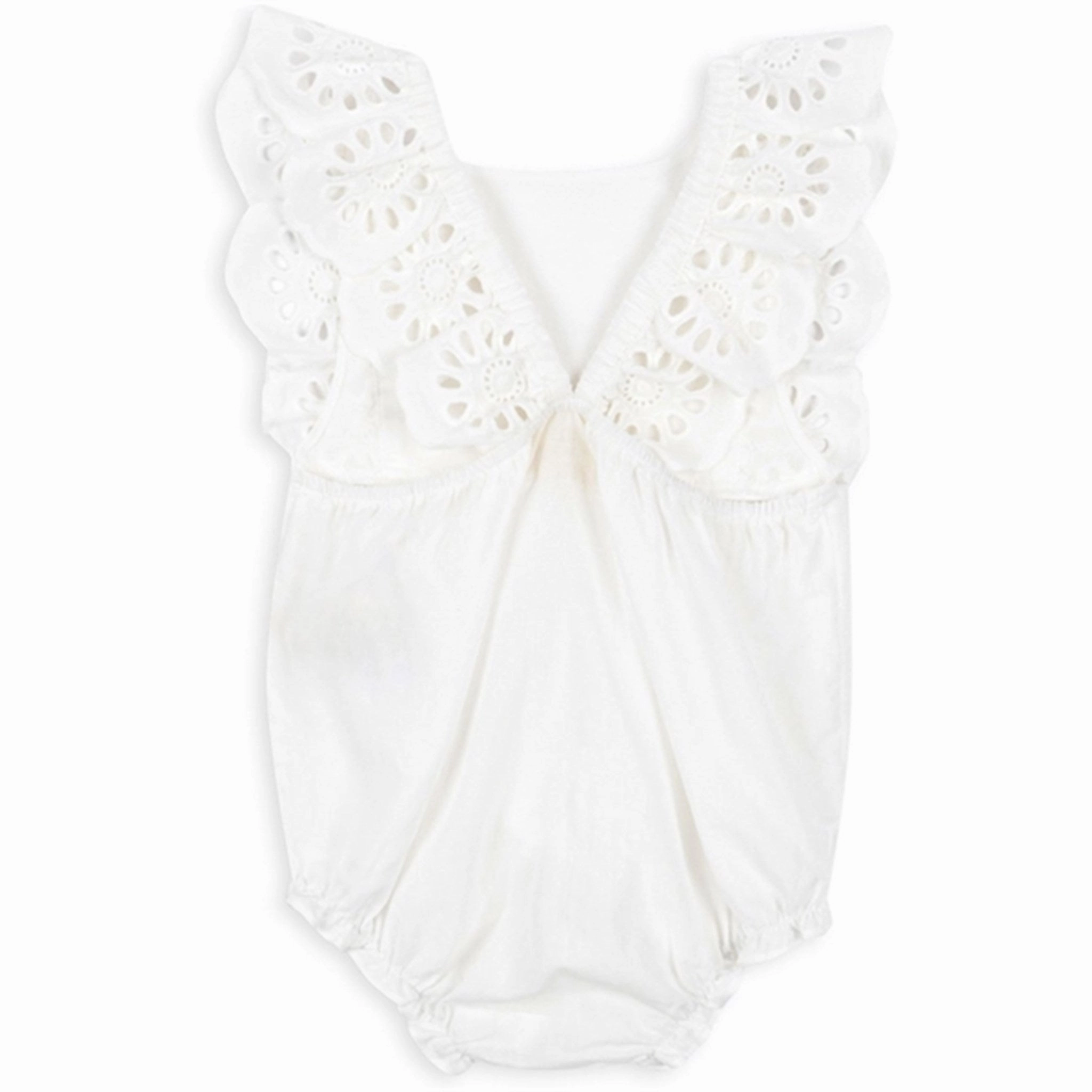 Cozy Dancer Weekend Girl Konges Sl?jd Optic White Posey Romper
