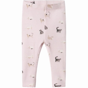 Name It Light Lilac Brigit Leggings Breathable fabric