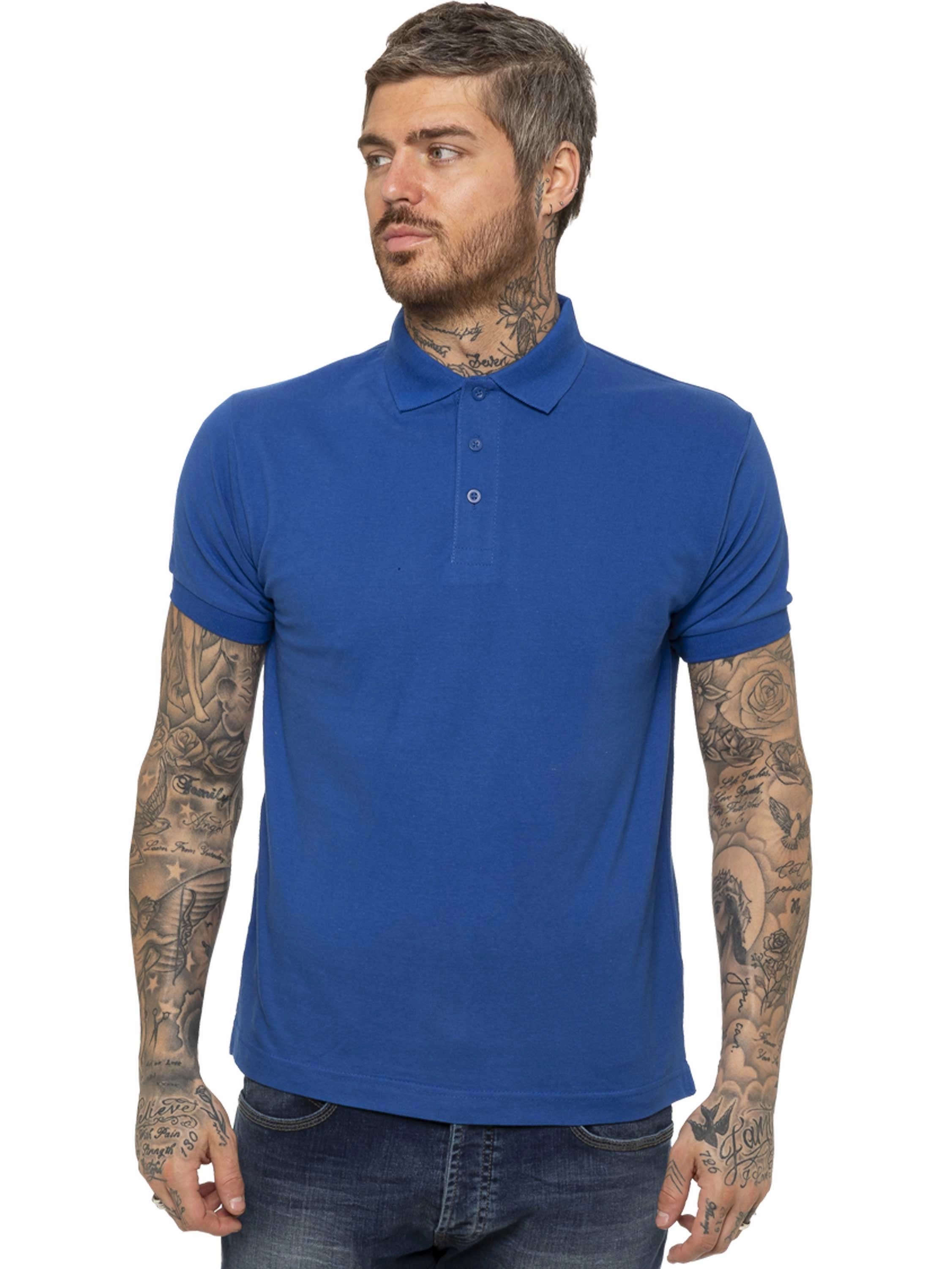 SnagResistant Weave AllPurpose Knitting Kruze | Mens Pique Polo T-Shirt