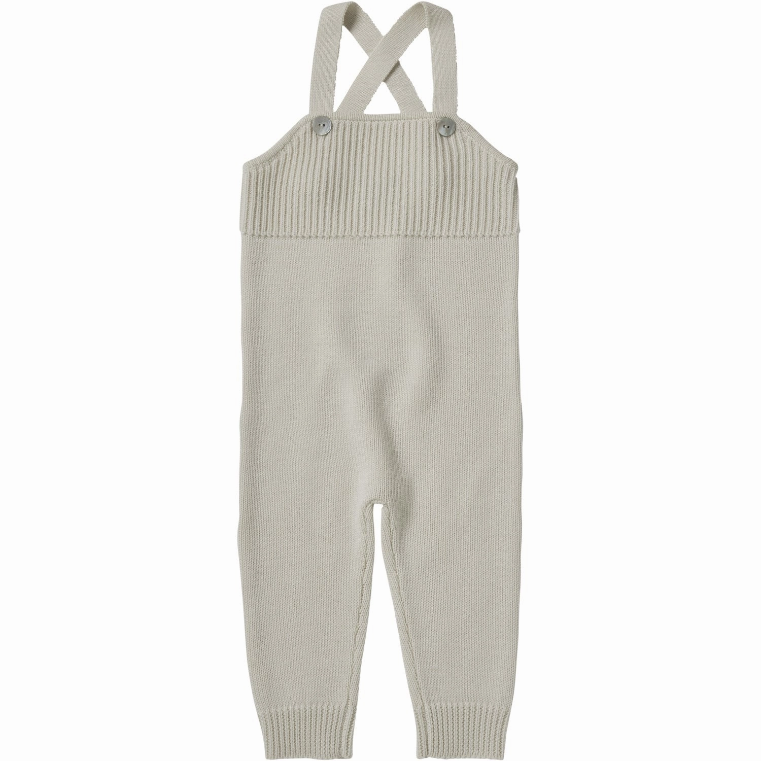 FUB Ecru Baby Overalls ComfortWaistband Soft and Light