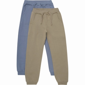 Everyday Use User-Friendly Minymo Timber Wolf Sweatpants 2-Pack