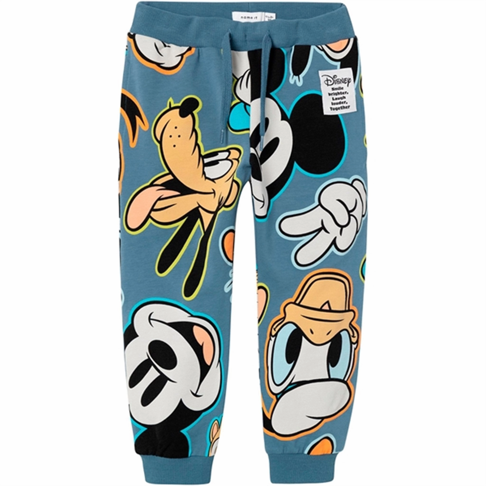 Name it Bluefin Jimbo Mickey Sweatpants Windproof Chest Panel Traction Enhancement Pattern