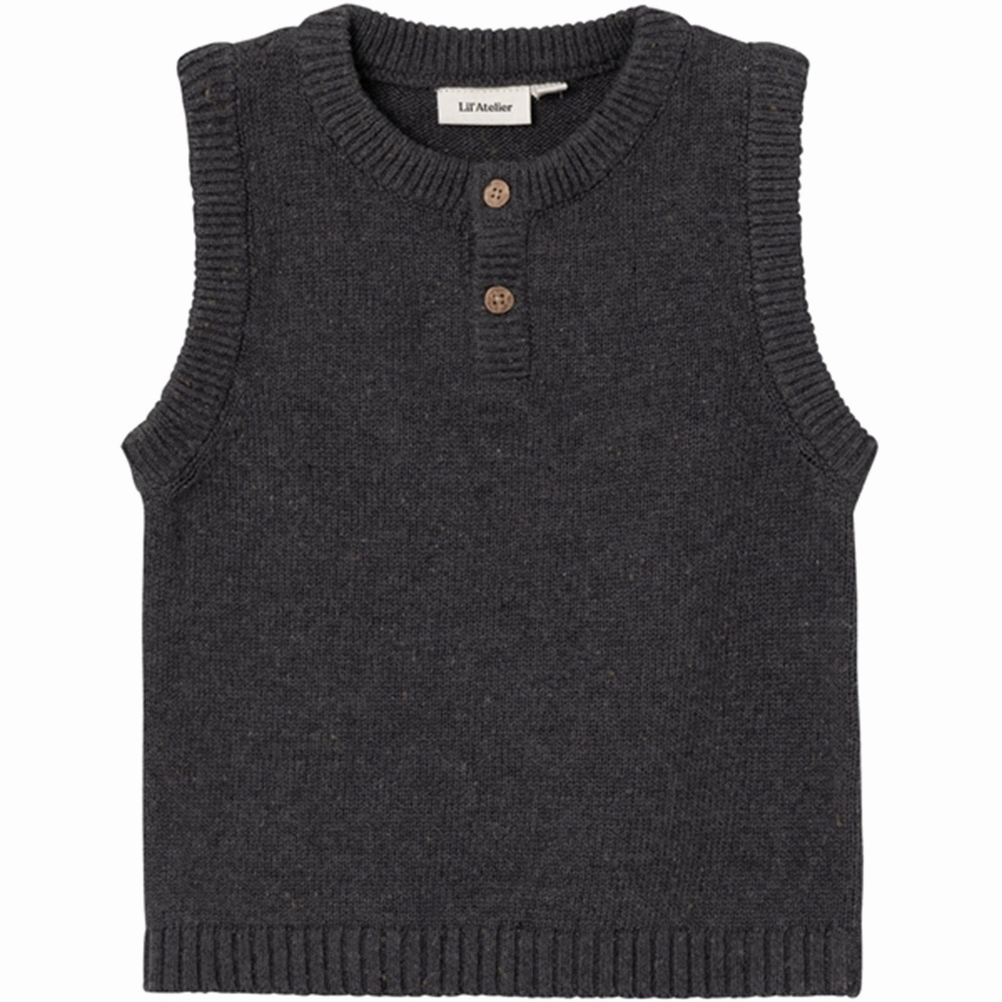 location Lil'Atelier Periscope Melange Galto Knit Vest
