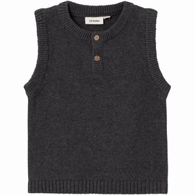 location Lil'Atelier Periscope Melange Galto Knit Vest