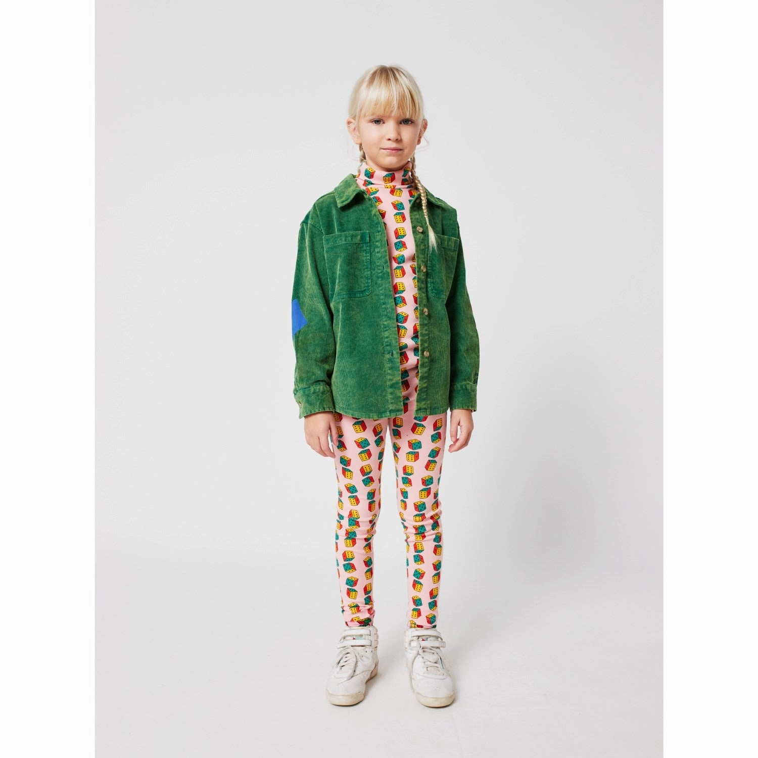 Bobo Choses Pink Dices All Over Leggings Active Lifestyle Morning Jog