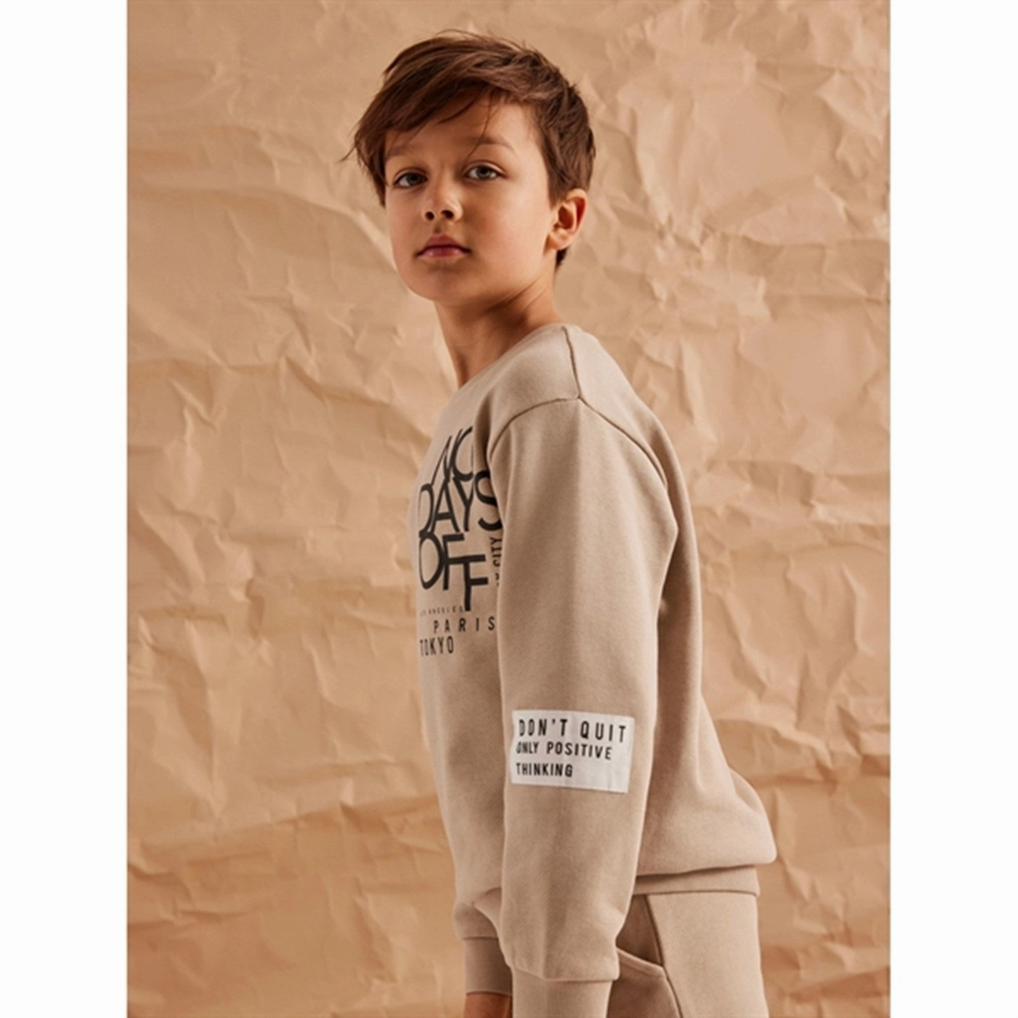 Name it Oxford Tan Nolose Sweatpants FlexEnhancingPanels Dynamic Performance