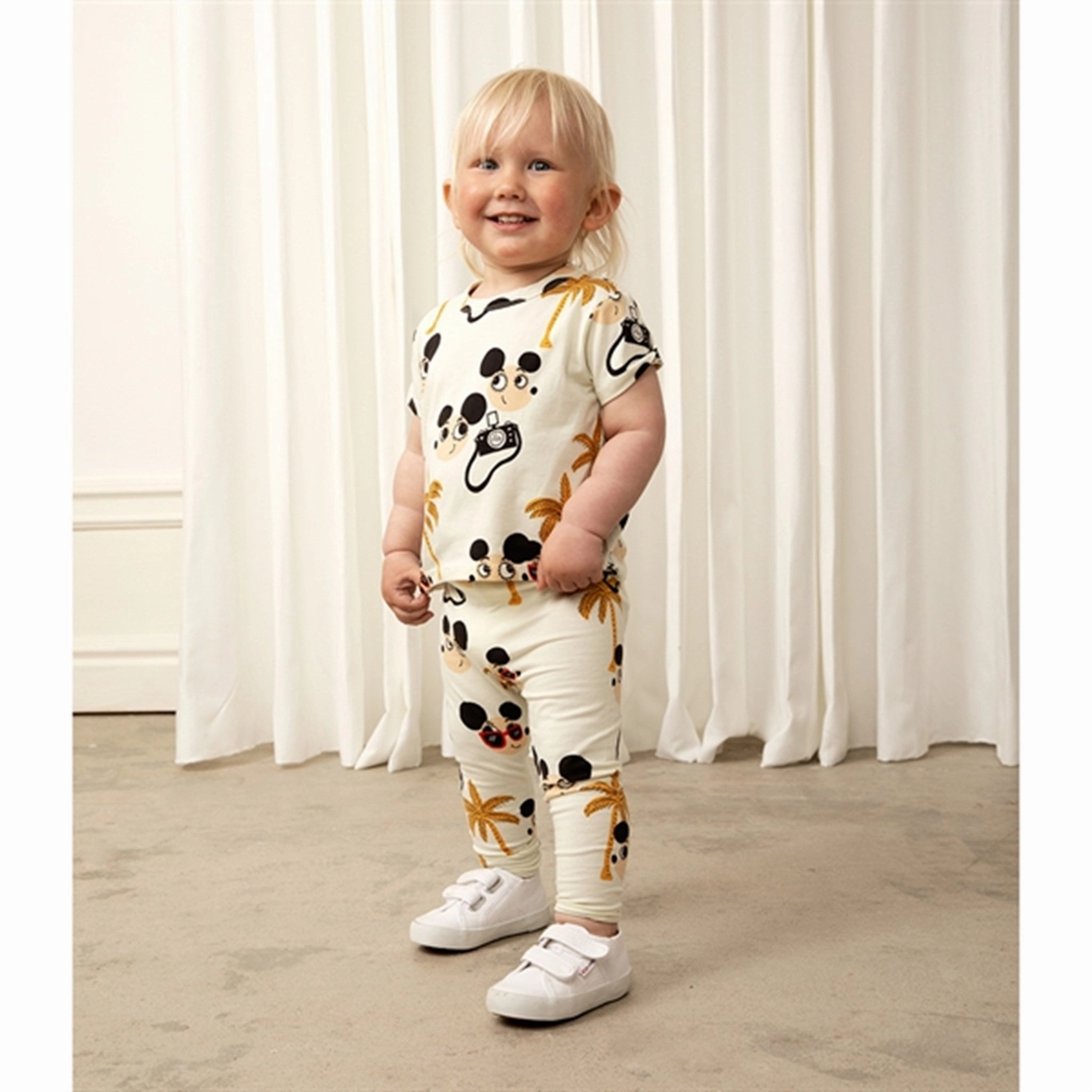 Mini Rodini Ritzratz Aop Baby Leggings Multi Dynamic Fit
