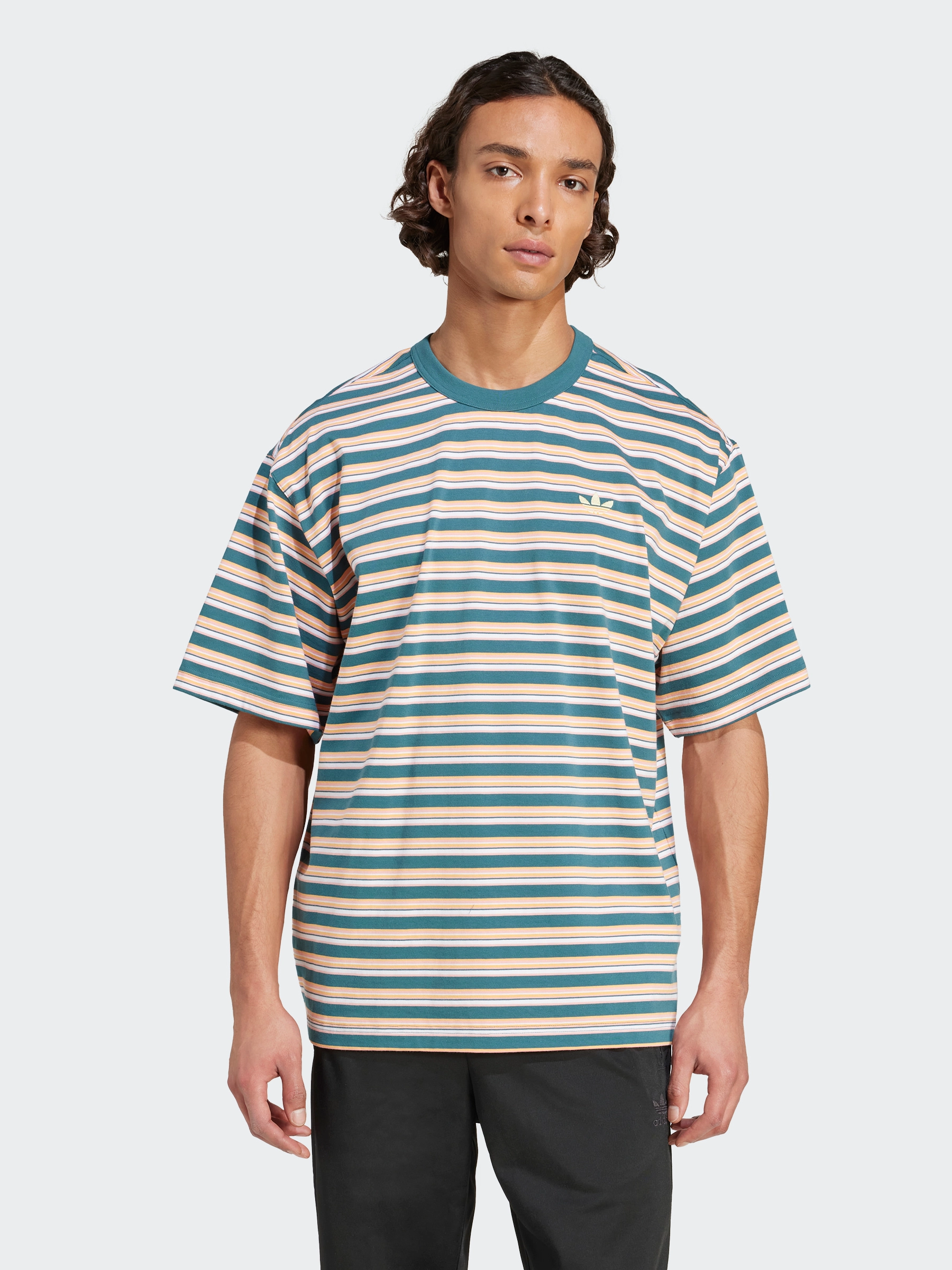 Stripe T-Shirt Midweight Knit