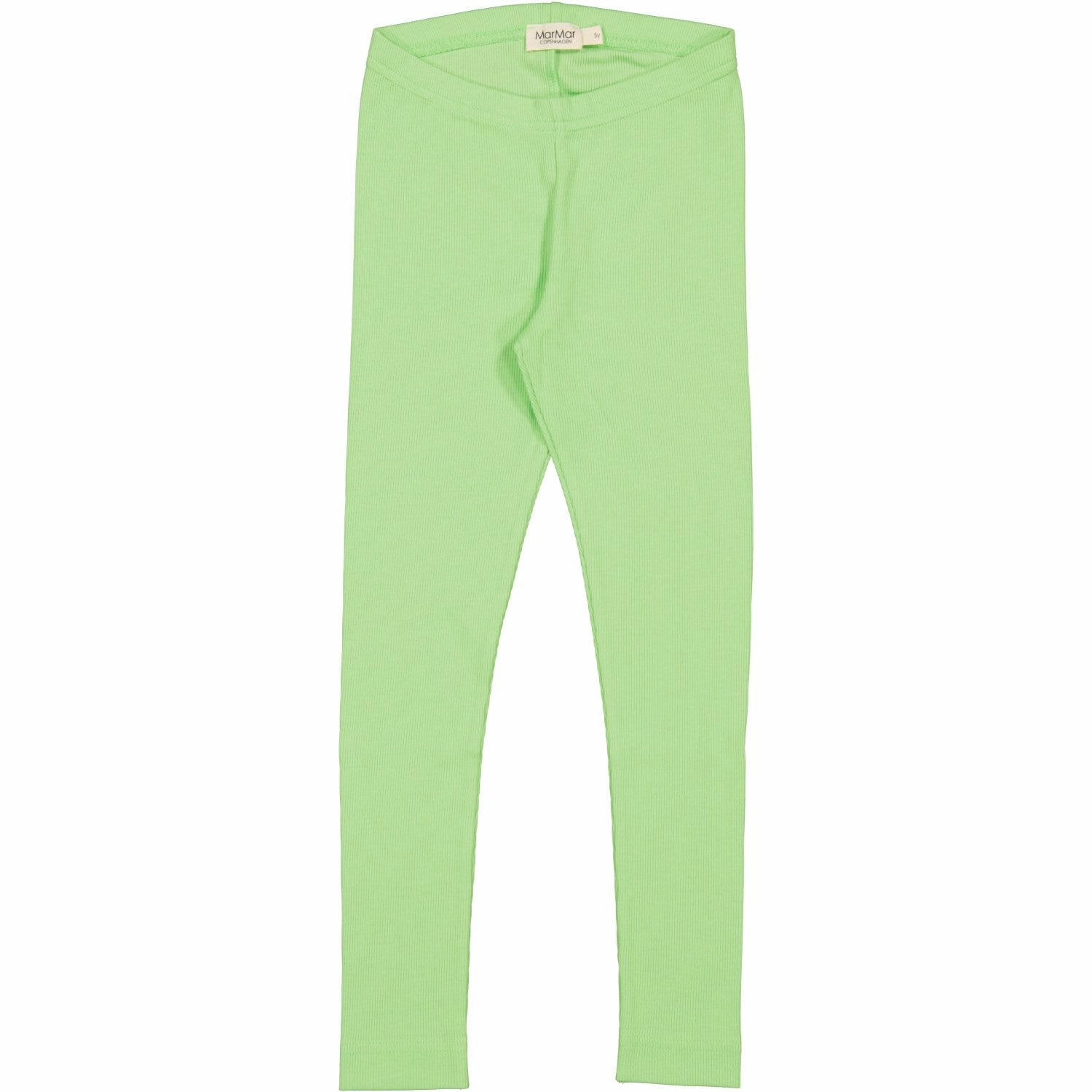 Non Roll Waistband High Waist Comfort Seeker MarMar Modal Fine Rib Clover Leg Leggings