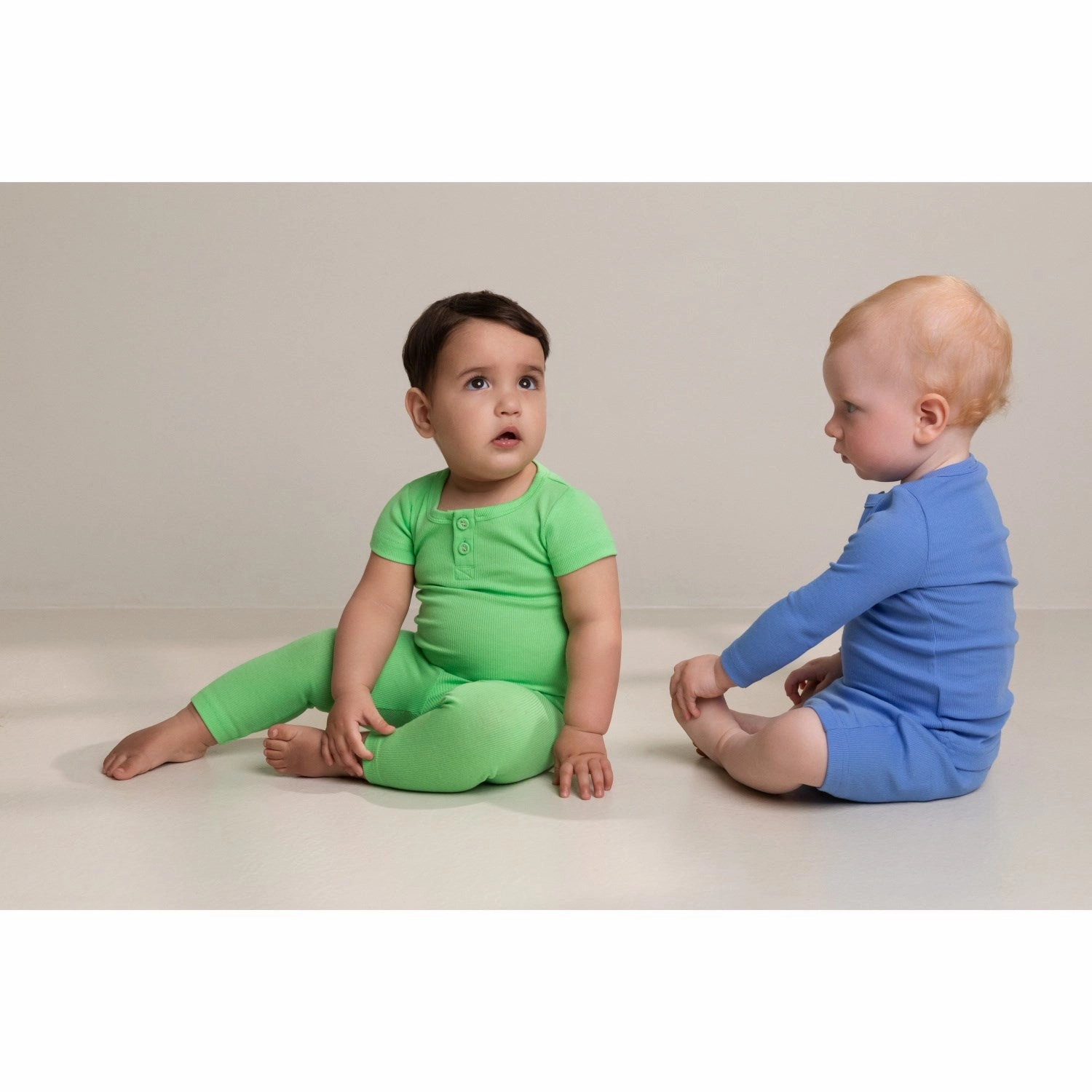 Postpartum Fit Summer Wear MarMar Modal Fine Rib Clover Leg Leggings