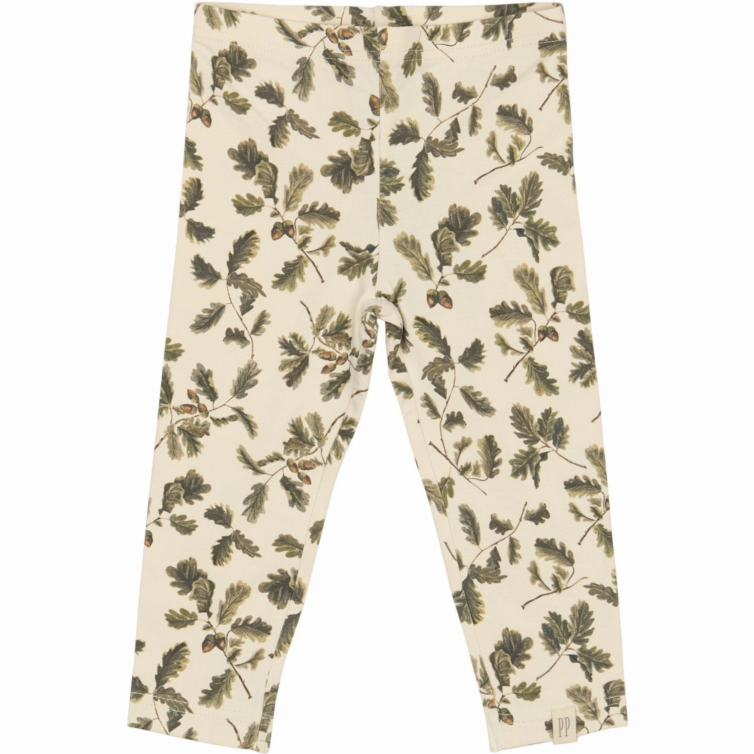 Elastic Free Cuffs Petit Piao Oak Legging Printed