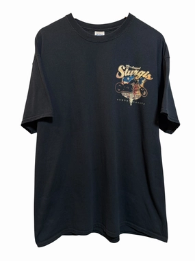 Sturgis Mens Black T Shirt (Size XL) Chic And Comfortable ComfortOptimizedConstruction