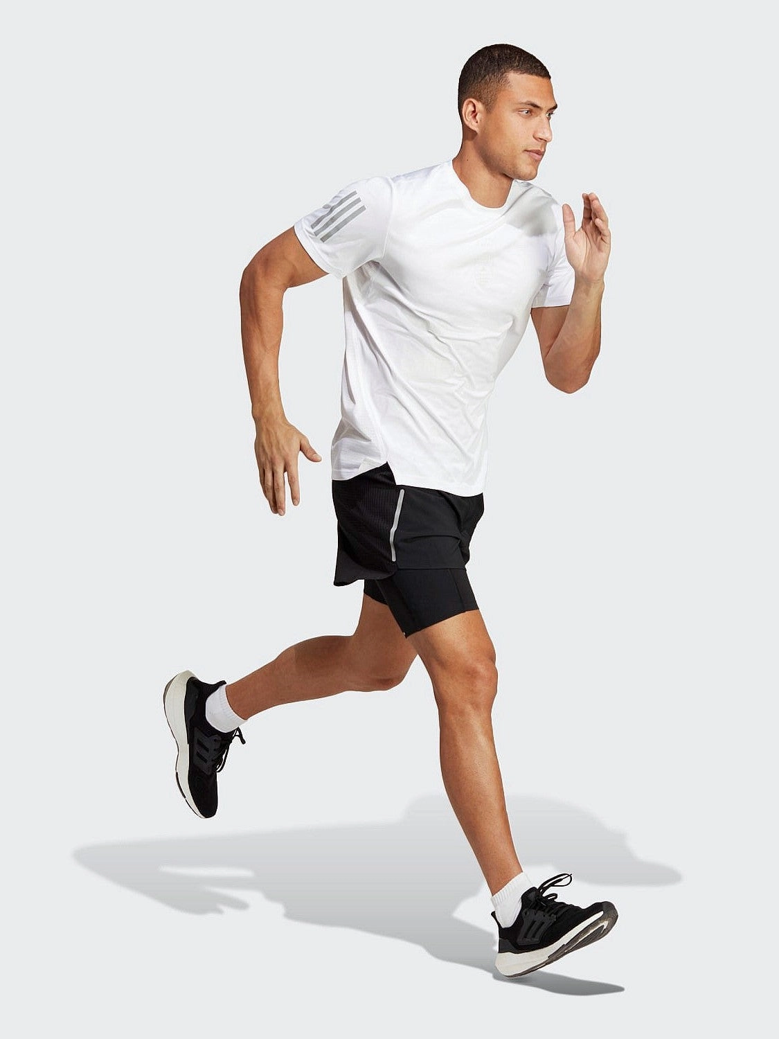 High-waisted Designed for Running 2-in-1 Shorts