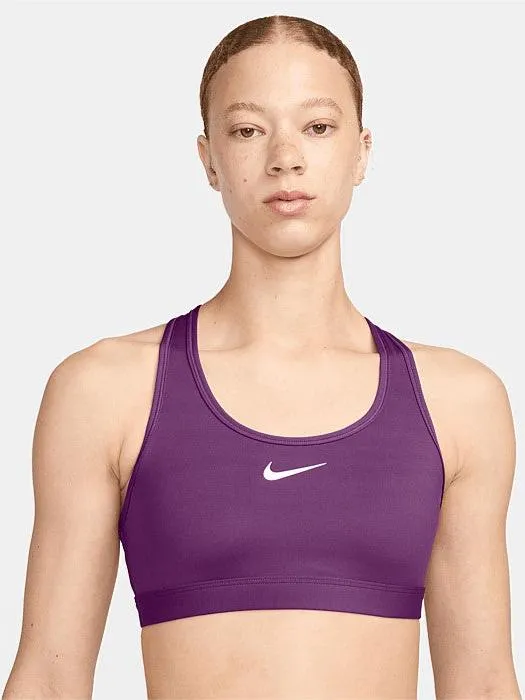 Moisture-wicking fabric Swoosh Medium Support Sports Bra