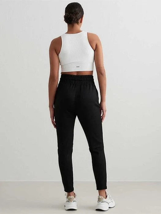 Easy Travel Effortless Wear Black Comfy Sweatpants