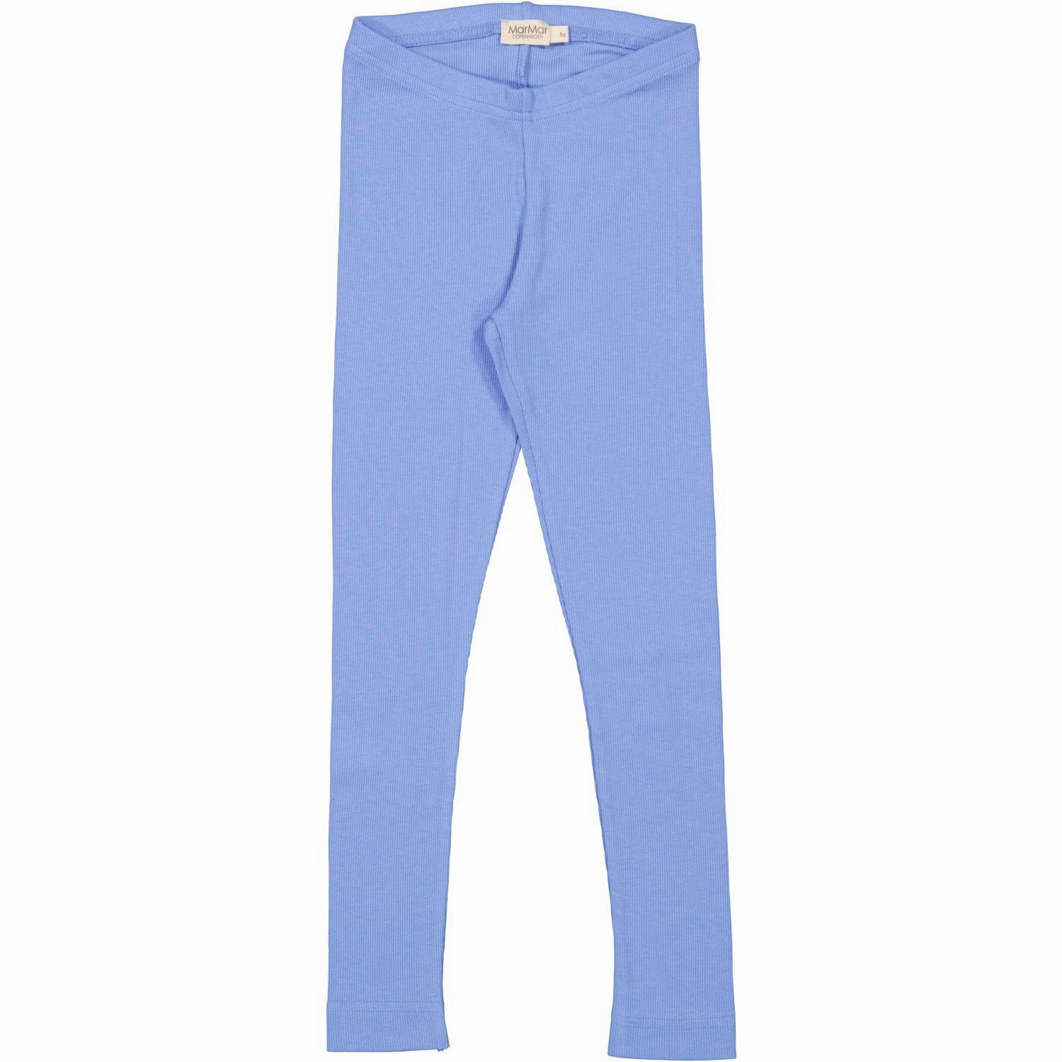 MarMar Modal Fine Rib Cornflower Leg Leggings Flexible Motion