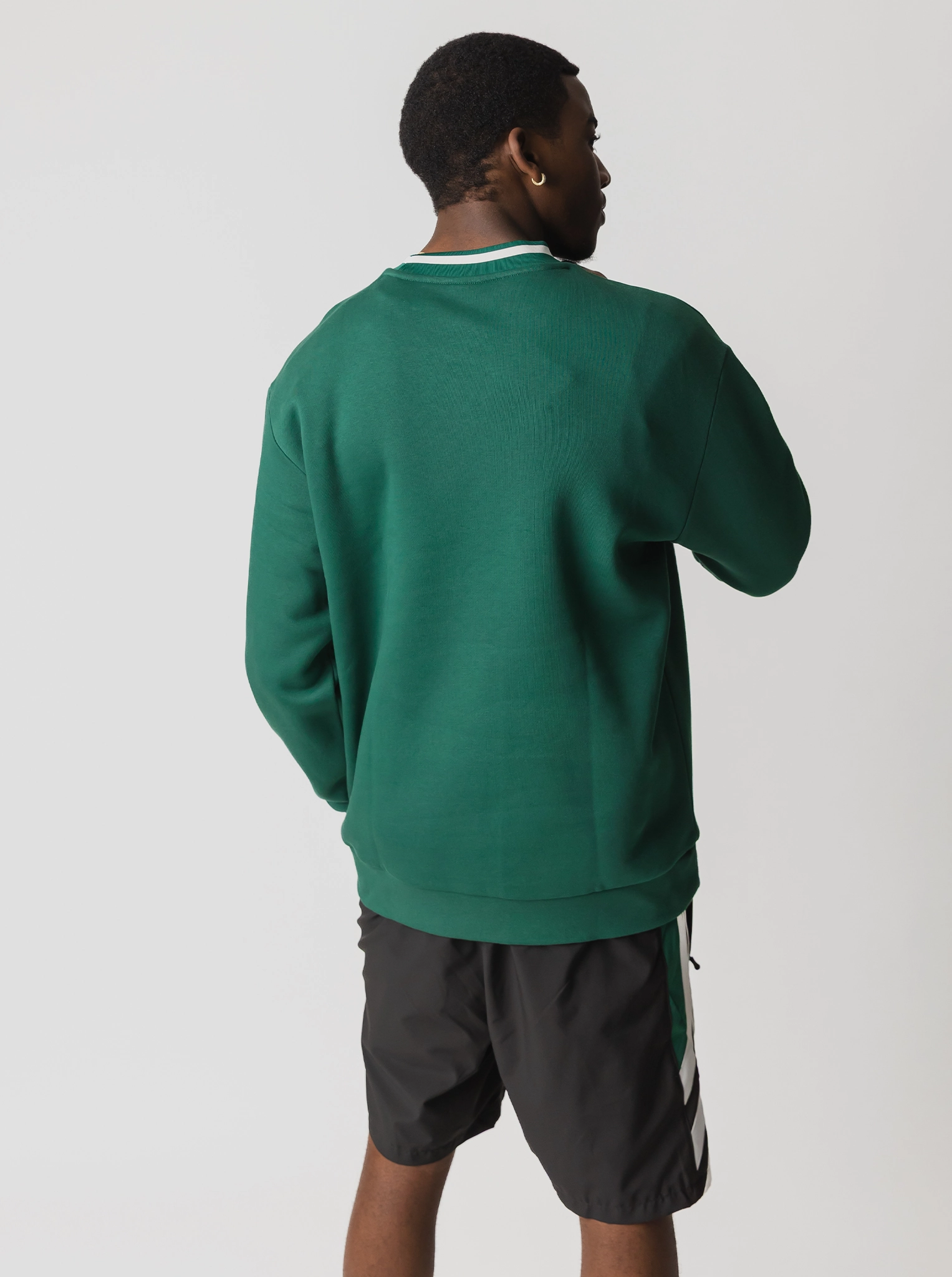 Shrew like Anti Static Treatment Badge Crewneck Sweatshirt