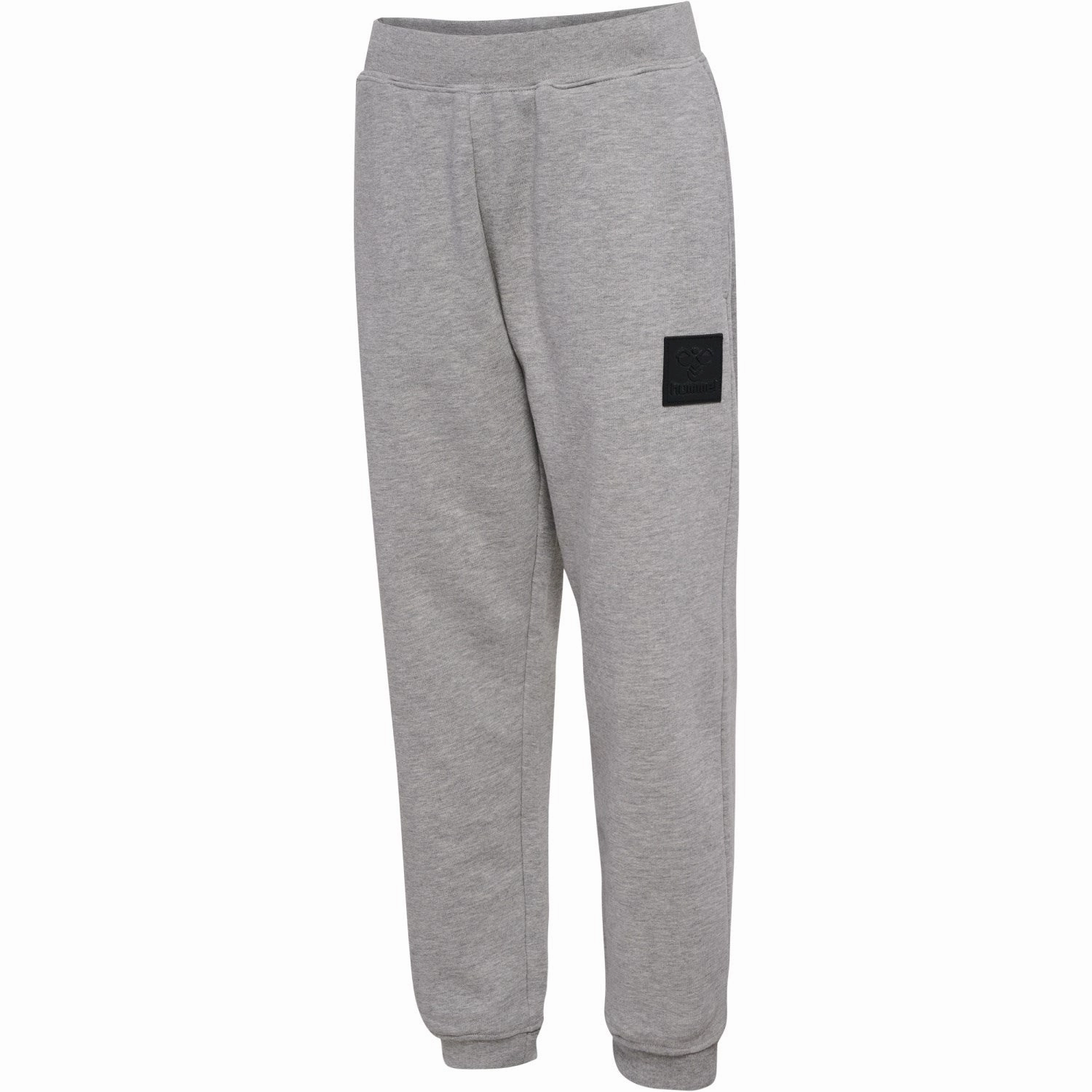 Hummel Grey Melange Clean Adjustable Sweatpants Hidden Storage exhibition hall