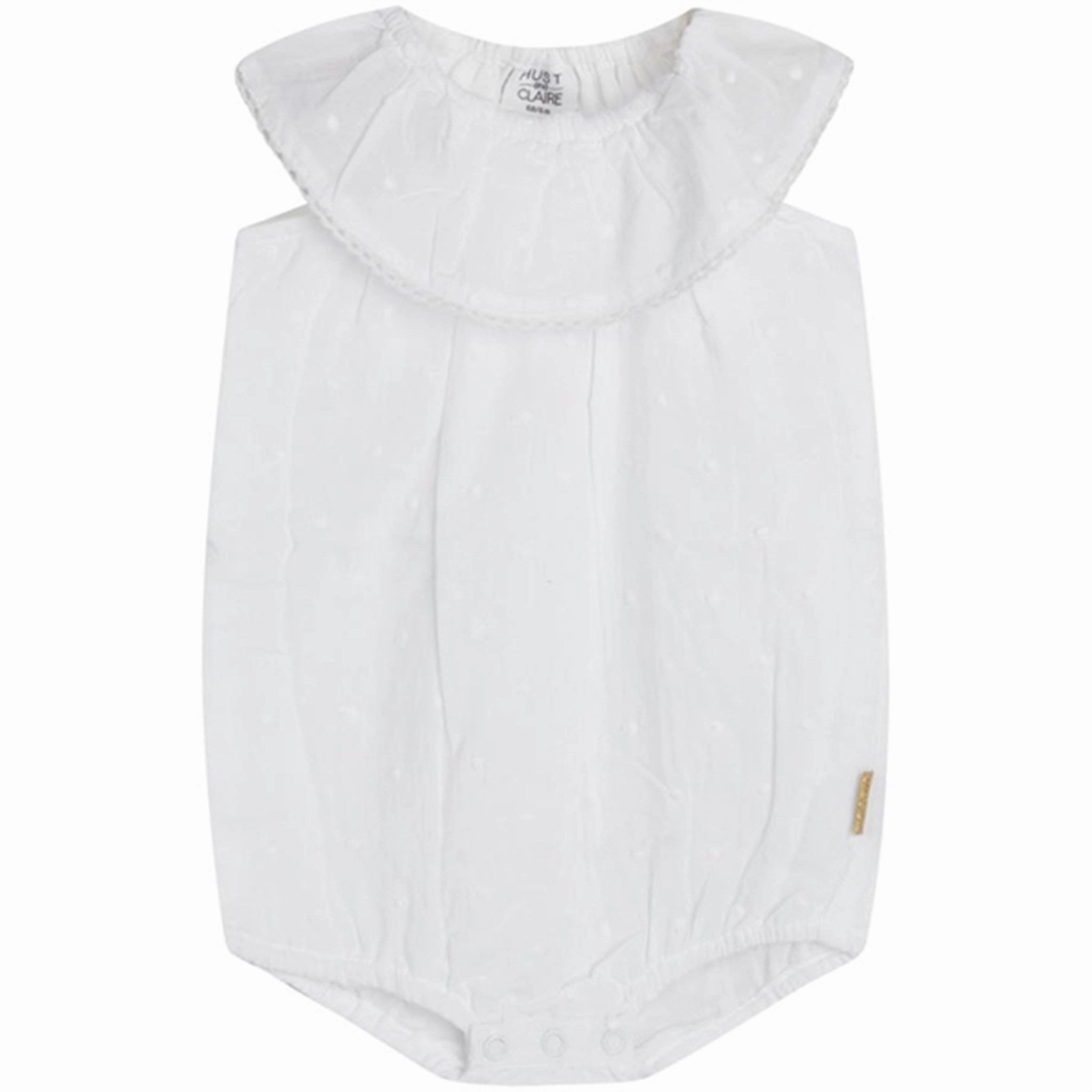 Essential Street Smart Dancer Hust & Claire Baby Magnolia Romper White