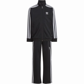 designer venue Hygienic adidas Originals Black Firebird Tracksuit