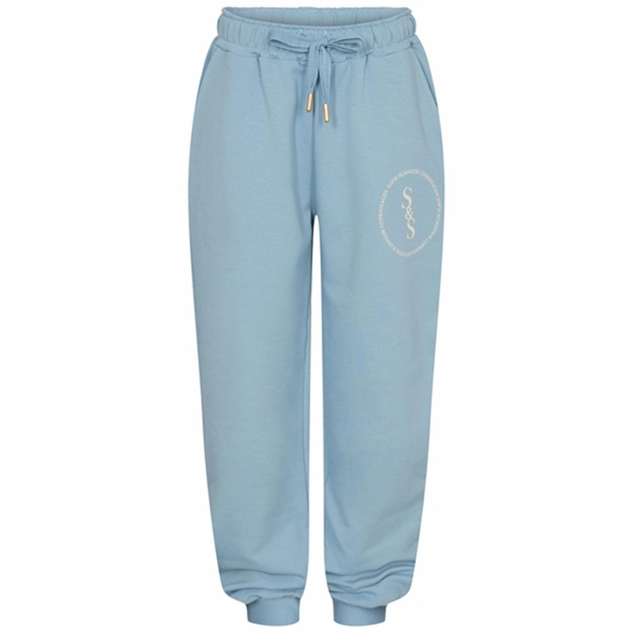 Sofie Schnoor Light Blue Sweatpants Nail polish