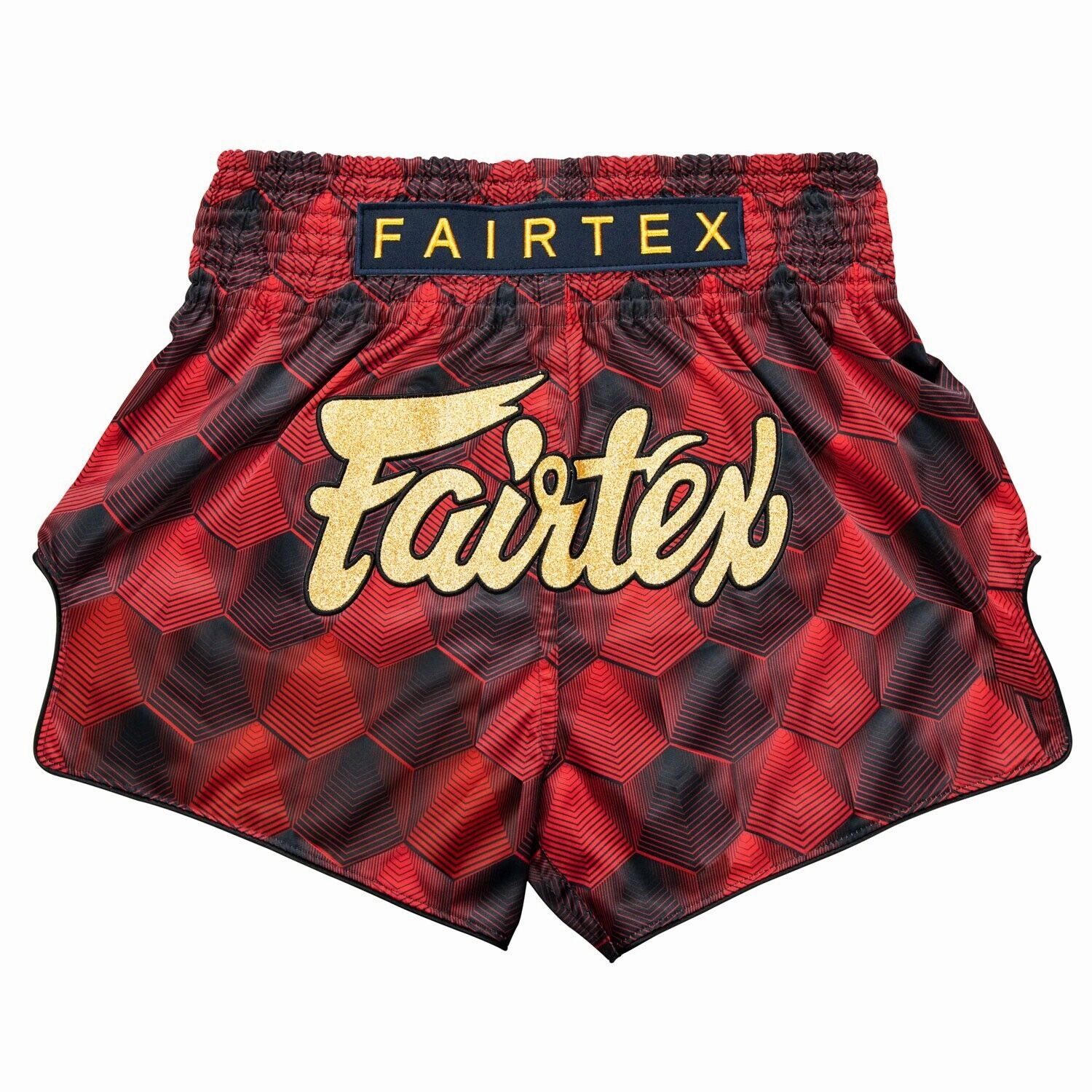 Fairtex Rodtang Muay Thai Shorts BS1919 Red Warm Layers