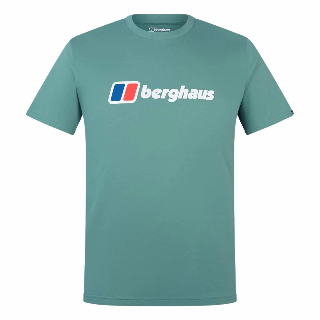Buttery Soft Fabric Tubular Knit Structure Berghaus Class XL Logo T-Shirt Men
