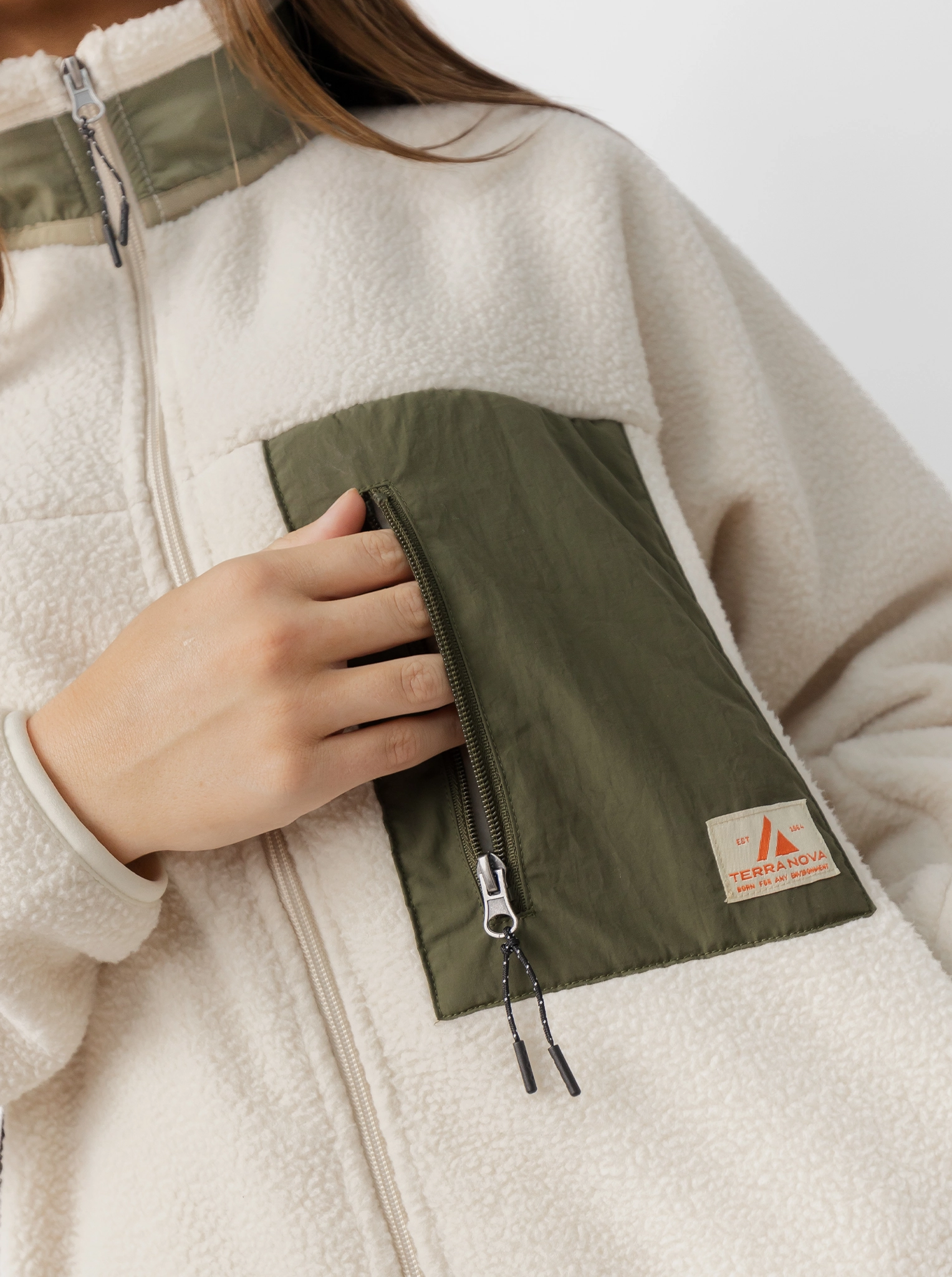 Fast Wear Regular Fit Terra Sherpa Jacket