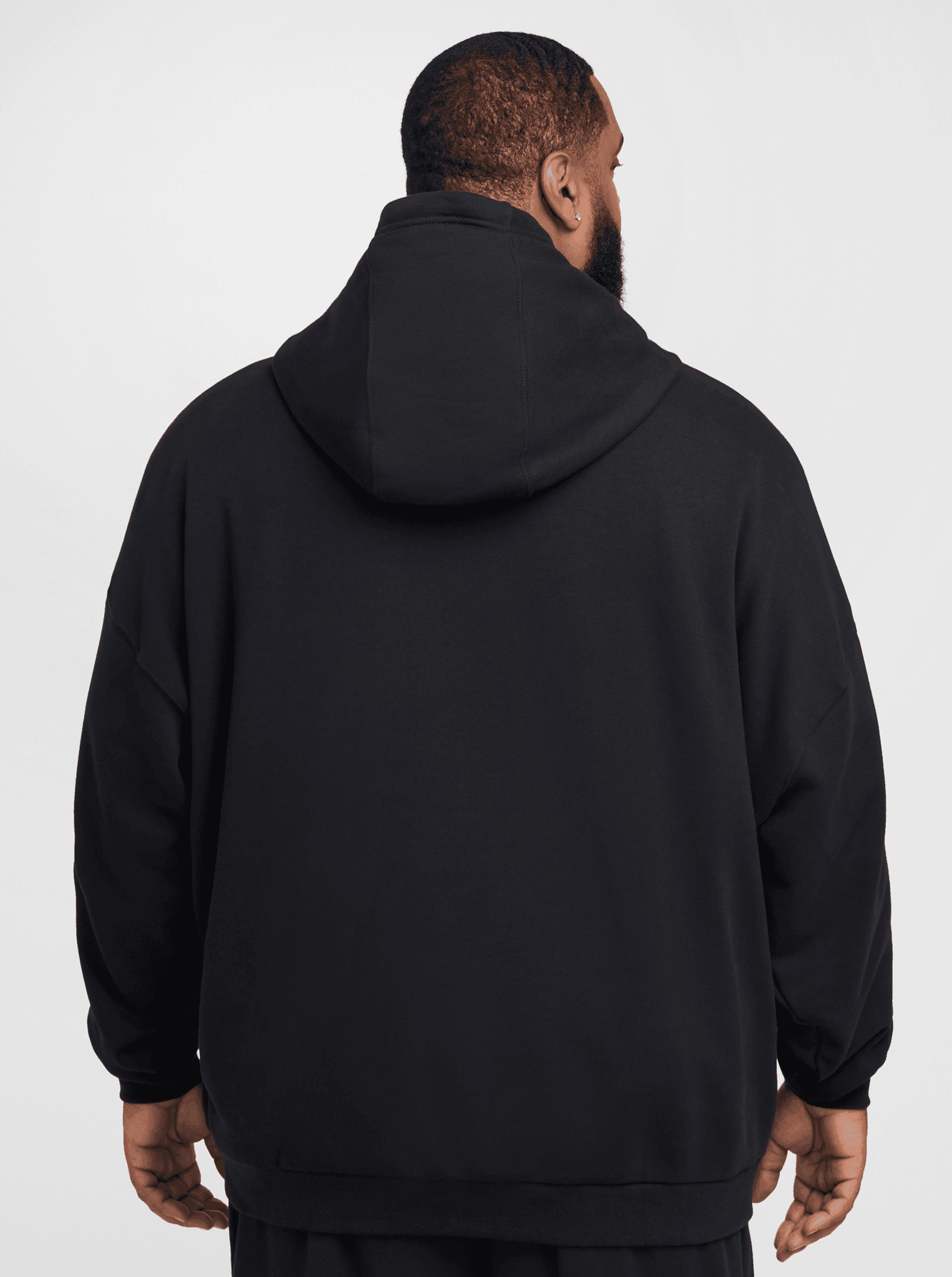 Fade Resistant French Terry Oversized Pullover Hoodie