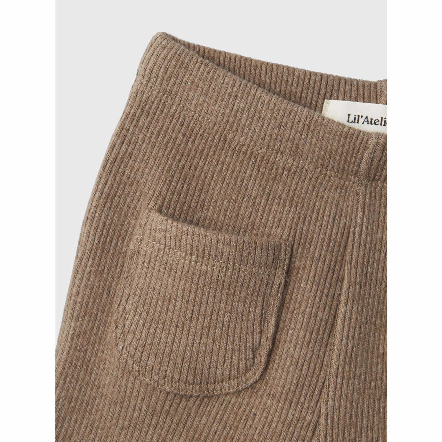 Lil'Atelier Shitake Sophia Sna Bootcut Leggings Light Fit Ultra Durable