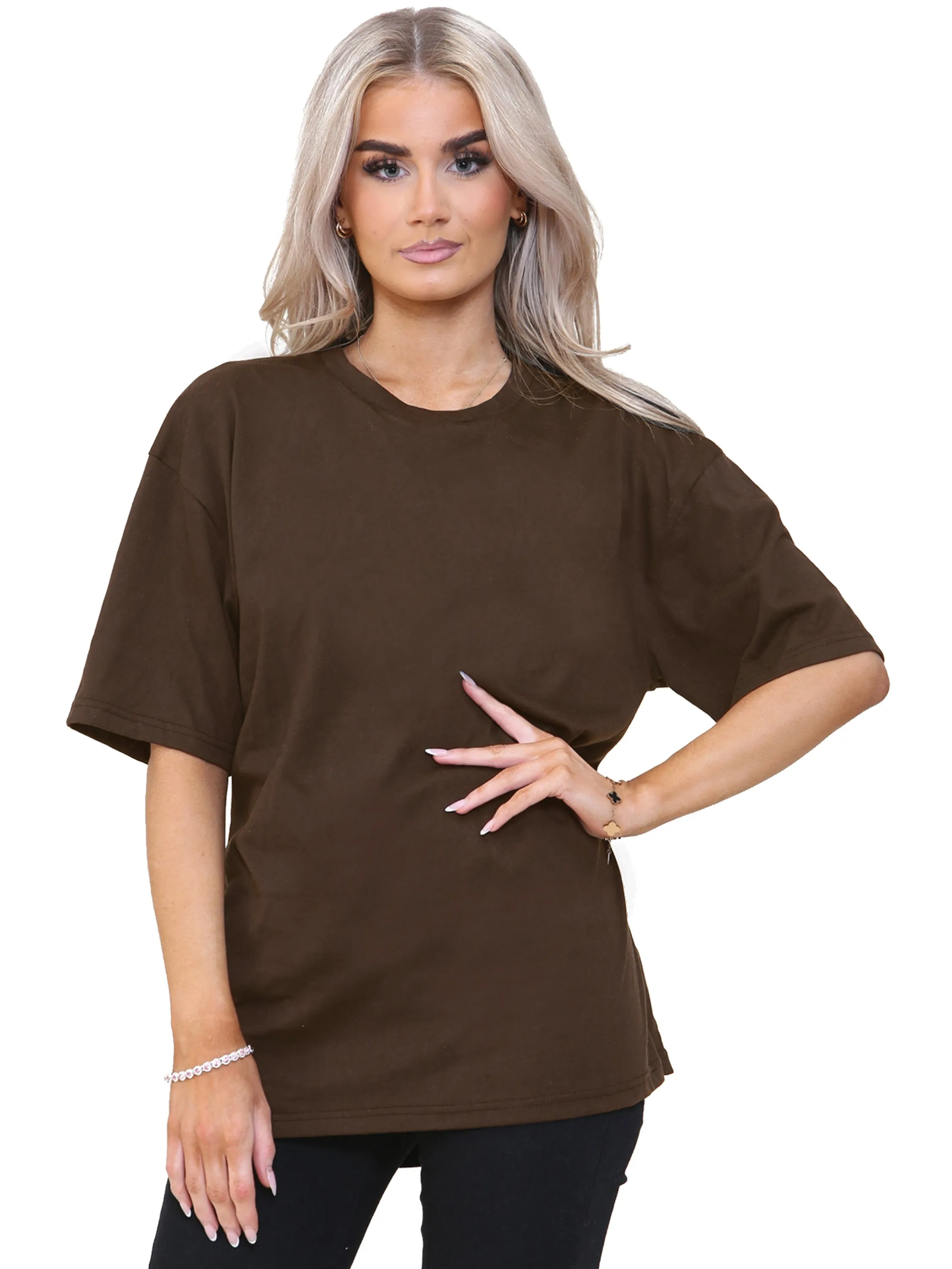 Enzo | Womens Oversized T-Shirt Perfect For Relaxing Timeless Design