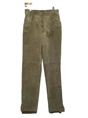 Thermal regulation Soft Stretch Suede Button Up Trousers (29??)