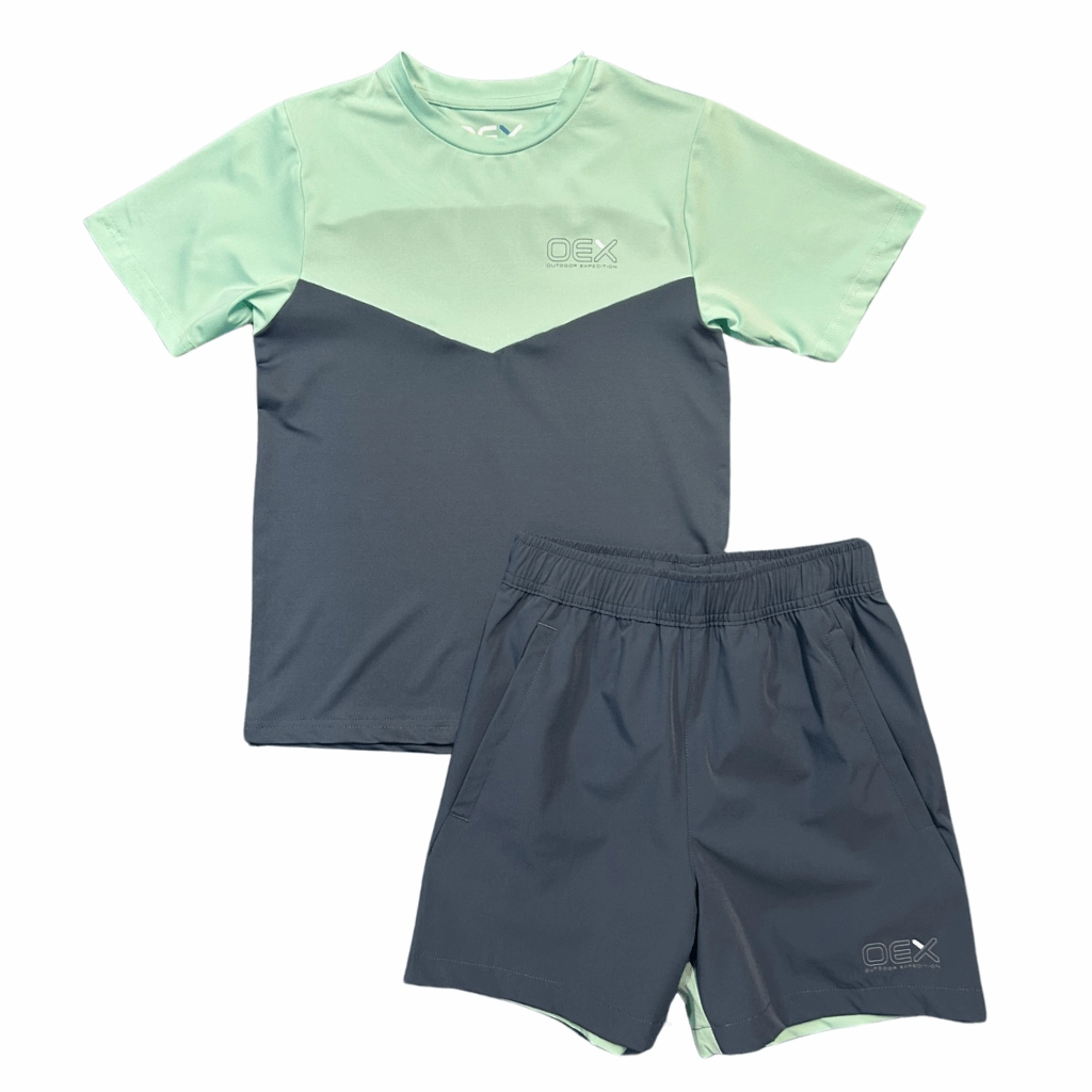 Cozy And Warm OEX Flynn T-Shirt/Short Set Junior