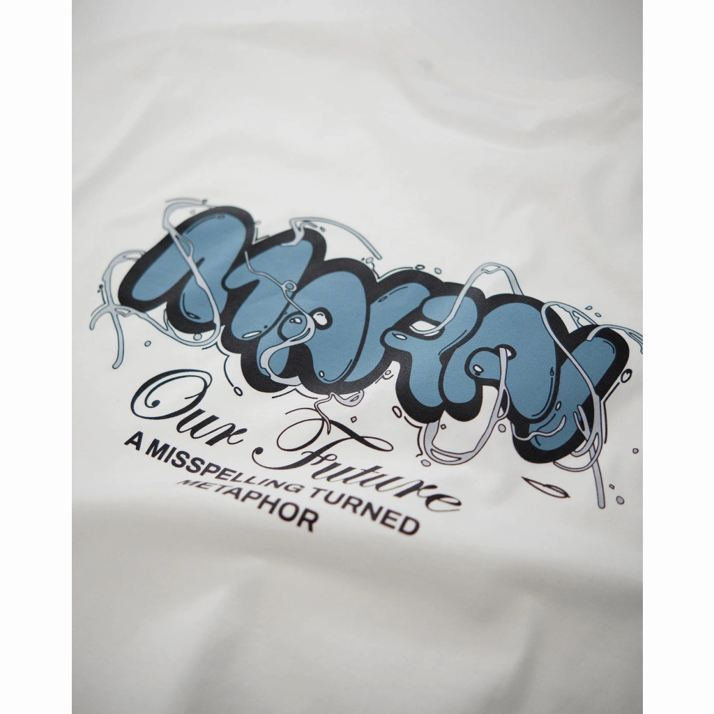 Marai Vortex Bubble T-Shirt Men timeless Universal Silhouette