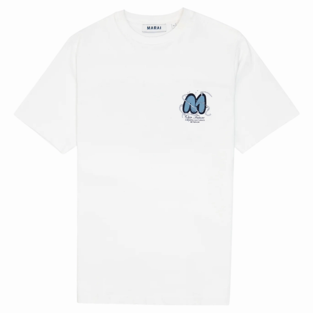 Marai Vortex Bubble T-Shirt Men Short sleeved breeziness
