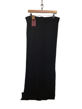 Vegan Leather Athletic Silhouette Ronan Chen Barbara Skirt (Size L)