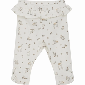 Breathable Mesh Panels FIXONI Silver Peony Leggings