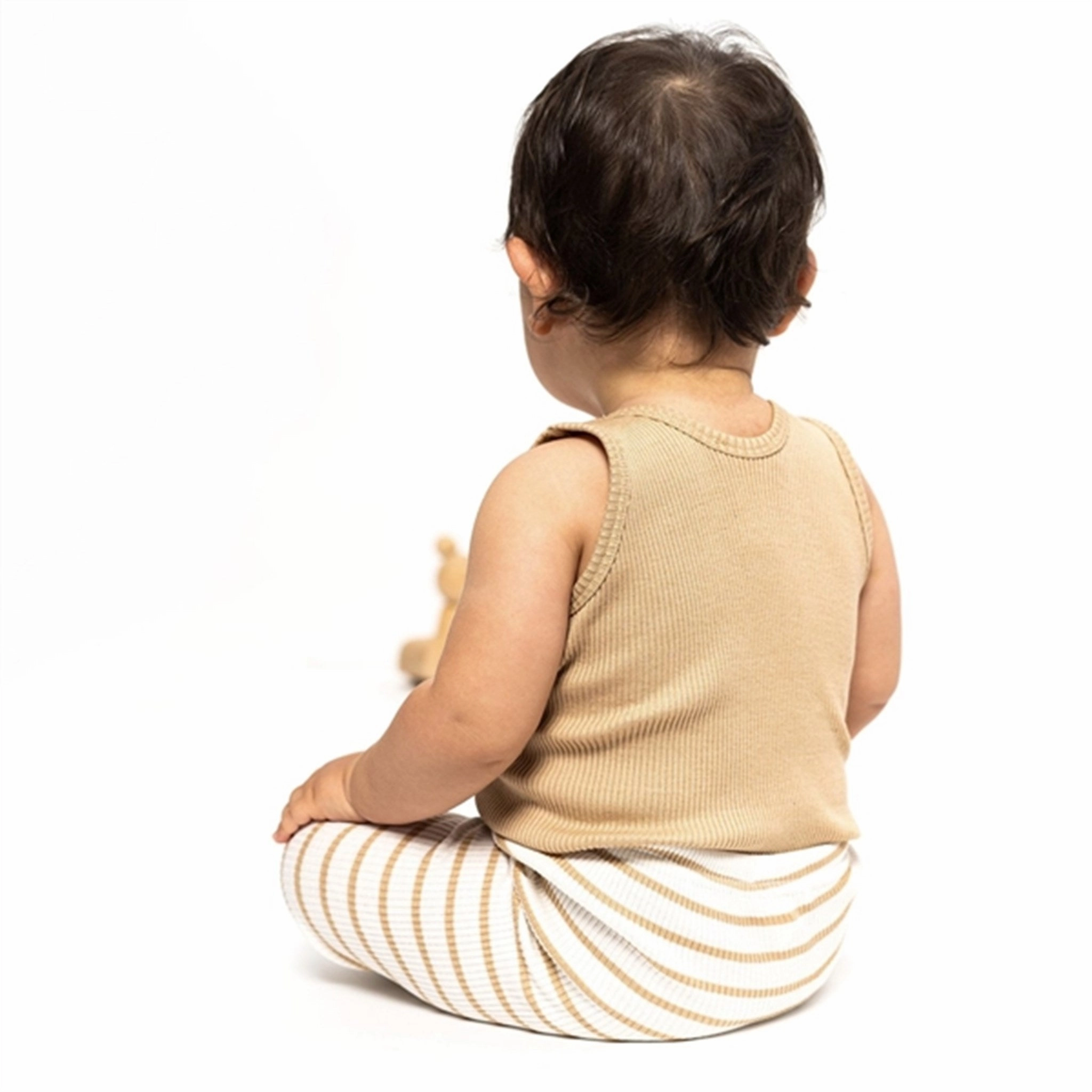 Minimalisma Bieber Pants Honey Stripes Eco Shopper Pilates Session Beginner Level Holiday Outfit