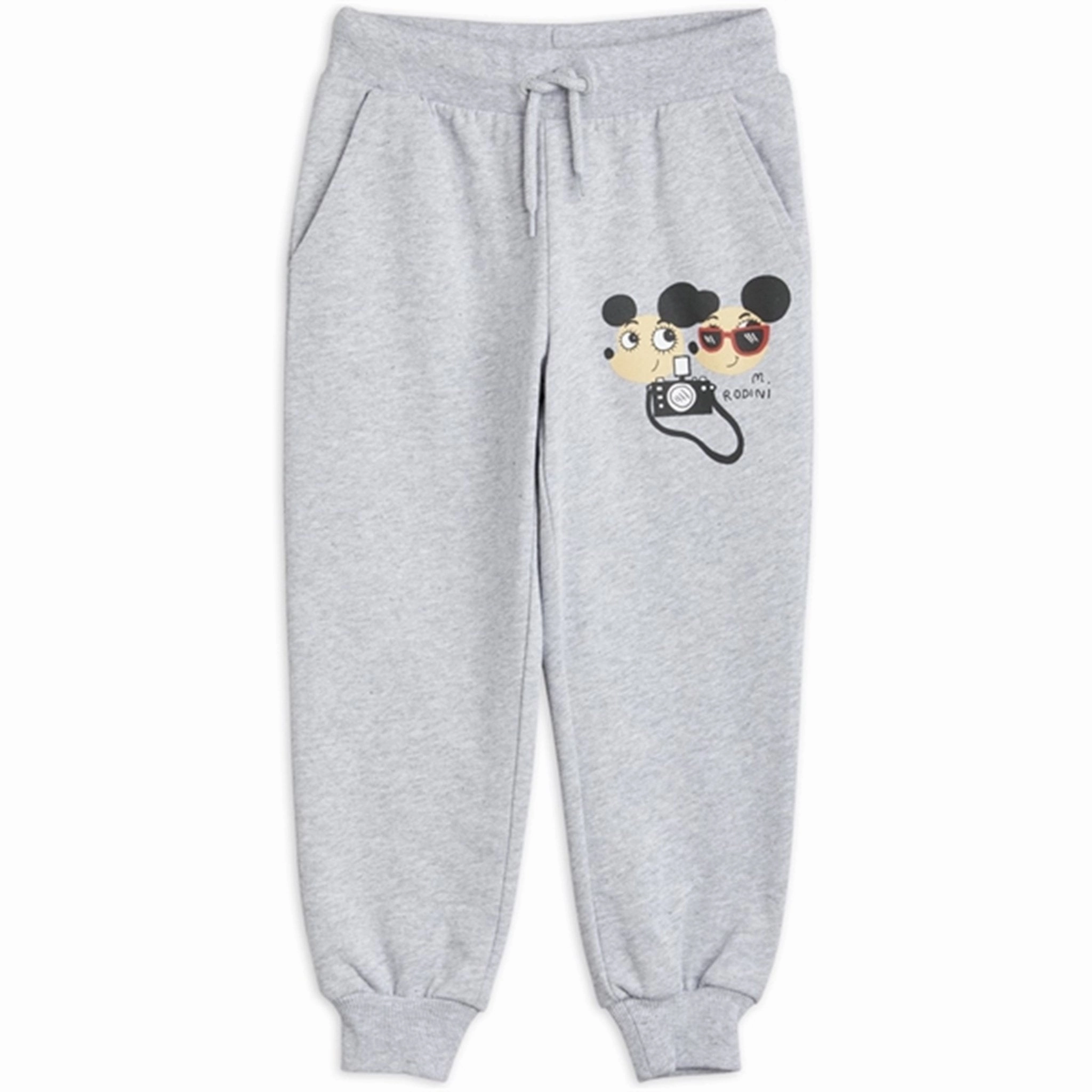 Ergonomic Panel Design Friction Reduction Lining Mini Rodini Ritzratz Sp Sweatpants Grey