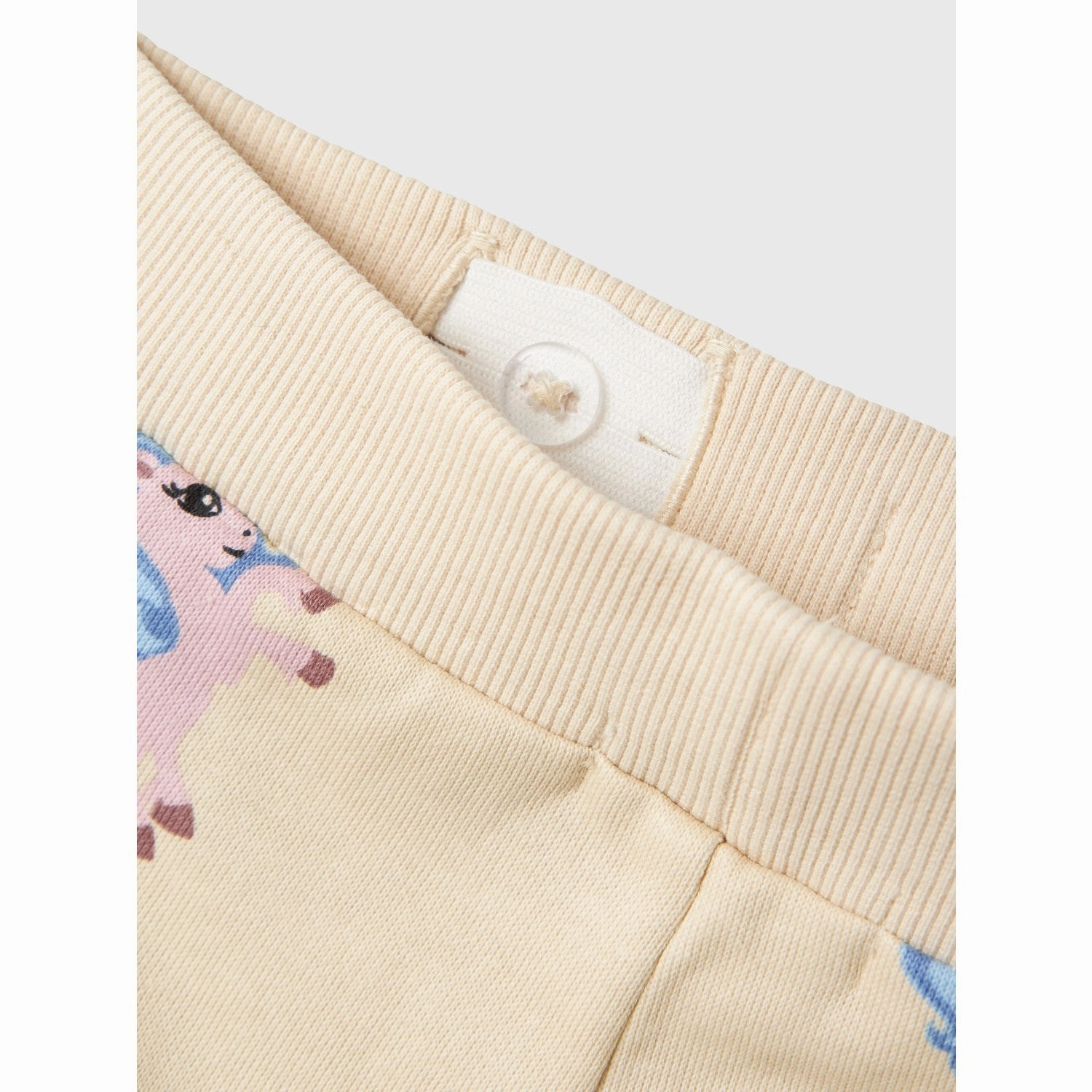 TwoLayerFabric AbrasionFreeZoneDesign Name It Summer Sand Billie Regular Sweatpants