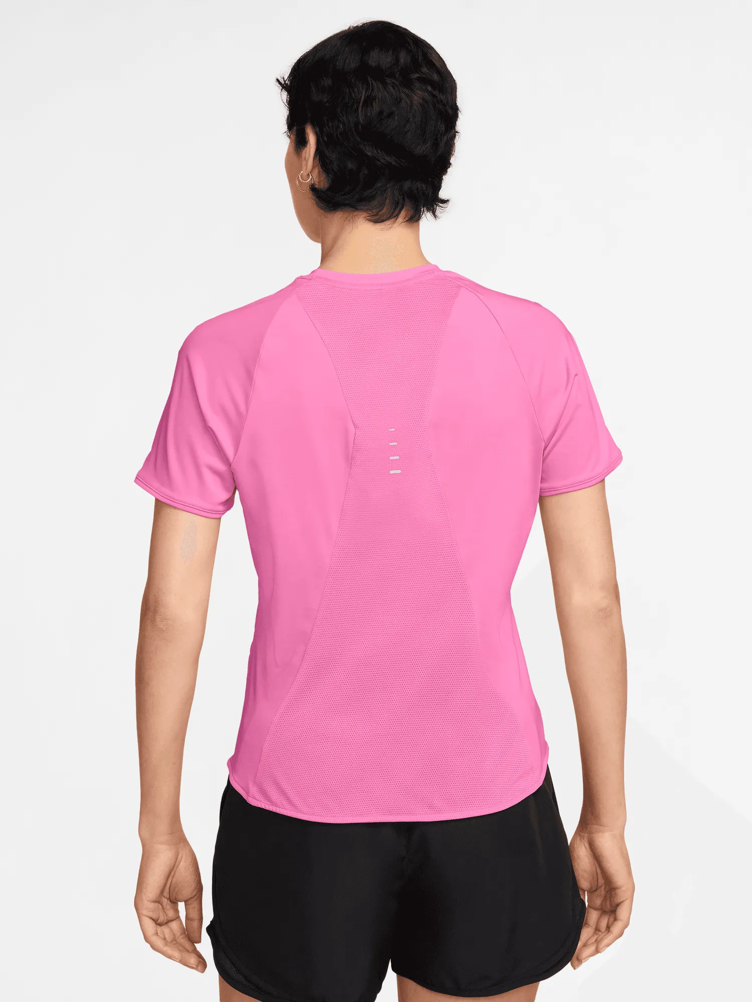 Swift Dri-FIT Short-Sleeve Running Top QuickDry Material Bold and Comfortable